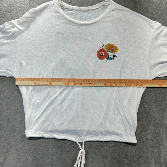 Torrid Long Sleeve Cinch Waist Ivory Shirt Classic Fit Womens 3 Come As You Are - Picture 7 of 10